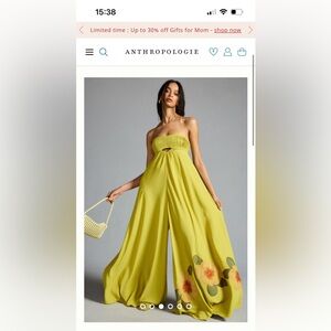 Anthropologie Rare Zunilda Gutierrez Bejuco Jumpsuit